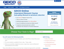 Tablet Screenshot of geico.amersc.com